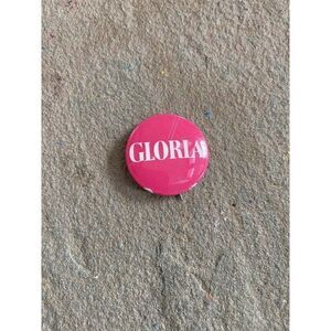 Brooch Pin Pink Gloria Circular
